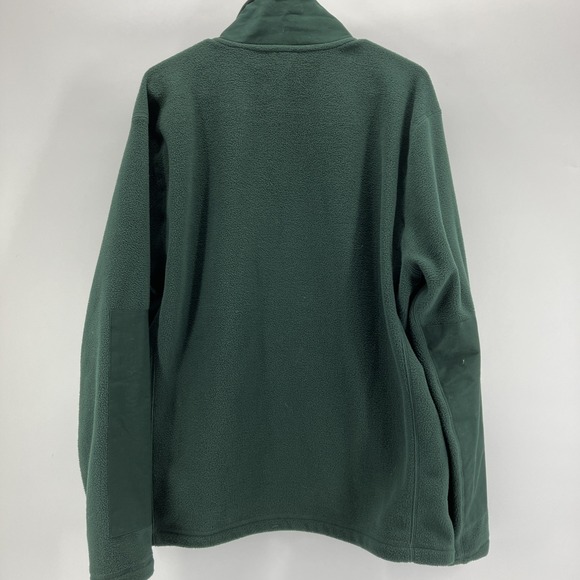 Roark Men's Landfall Fleece, Zip Up Jacket, Spruce Green, L - Picture 7 of 8